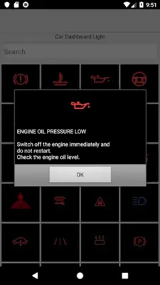 Car Dashboard Light android App screenshot 1